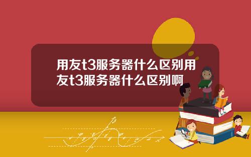 用友t3服务器什么区别用友t3服务器什么区别啊