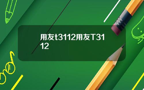 用友t3112用友T3112