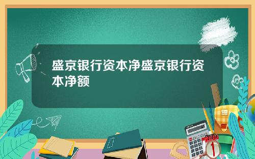 盛京银行资本净盛京银行资本净额