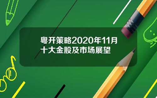 粤开策略2020年11月十大金股及市场展望