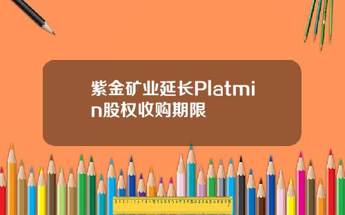 紫金矿业延长Platmin股权收购期限