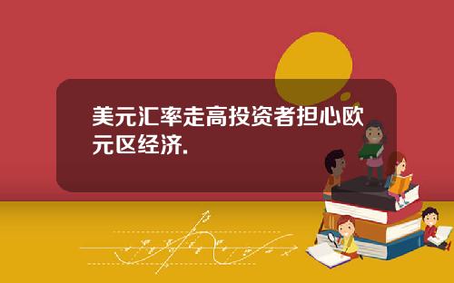 美元汇率走高投资者担心欧元区经济.