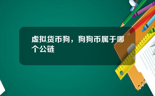 虚拟货币狗，狗狗币属于哪个公链