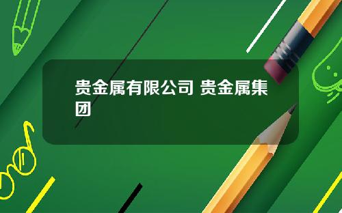 贵金属有限公司 贵金属集团