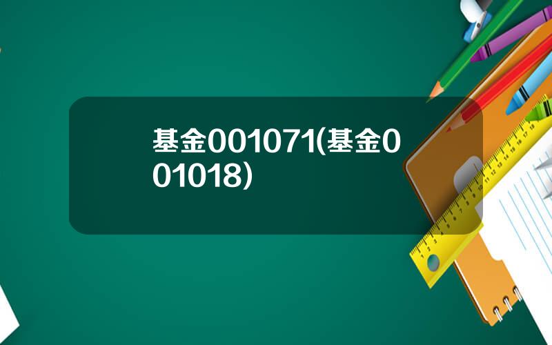 基金001071(基金001018)
