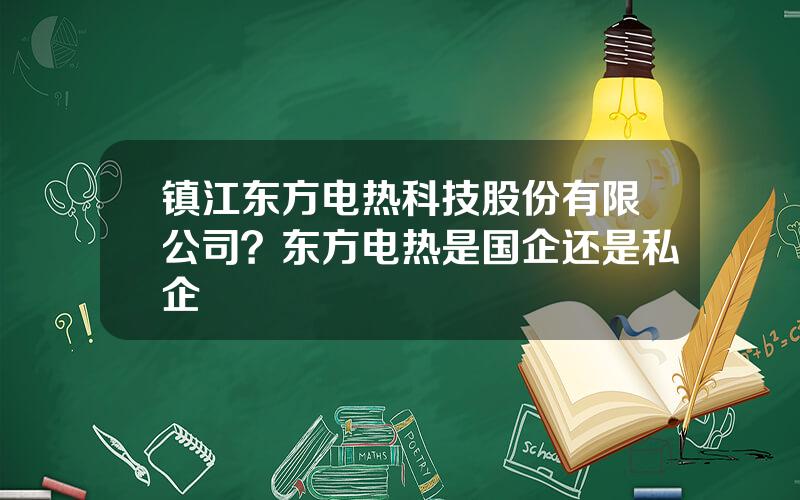 镇江东方电热科技股份有限公司？东方电热是国企还是私企
