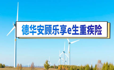 2022德华安顾乐享e生重疾险怎么样？德华安顾乐享e生重疾险条款_1